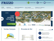 Tablet Screenshot of amrfrizzo.com.br